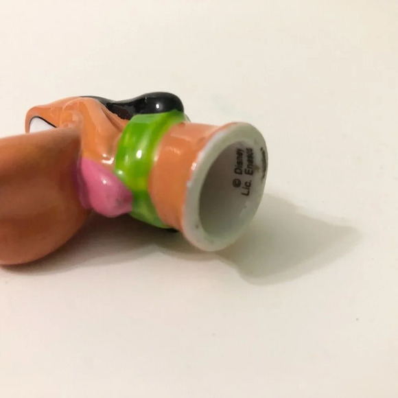 Enesco Disney Mickey and Co Pluto Figure Head Ceramic 2 Inch Tall - Picture 11 of 16